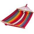 thumbnail image 1 of Caribbean Hammock with Pillow and Hanging Hardware, 48 Inch Wide, Tequila Sunrise, 1 of 7