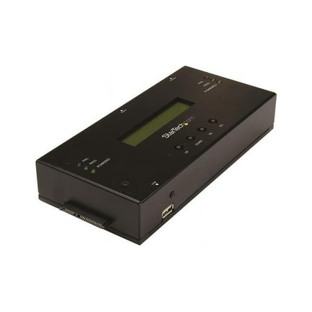 UPC: 0065030865517 | StarTech.com SATSASDUPE11 Steel 2.5  & 3.5  Black SAS/SATA 1:1 Standalone Hard Drive Duplicator and Eraser for 2.5  / 3.5  SATA and SAS Drives