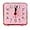 Pink, variant on Travel Analog Alarm Clock, Ultra Small Clock Bedside Small Alarm Clock Quartz Battery Operated Wake Up With Beeping Sound(blue)