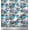 Turquoise Green, variant on Soimoi Cotton Duck Fabric Berries,Floral & Bird Fabric Prints by Yard 42 Inch Wide