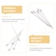 thumbnail image 3 of Flor de boda de 100 piezas Banquete Pearl Head Decorative Costing Pins Retrase Pins, 3 of 5