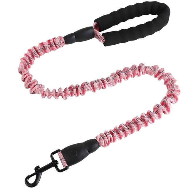 Correa extensible reflectante para perros, correa elástica de entrenamiento para perros