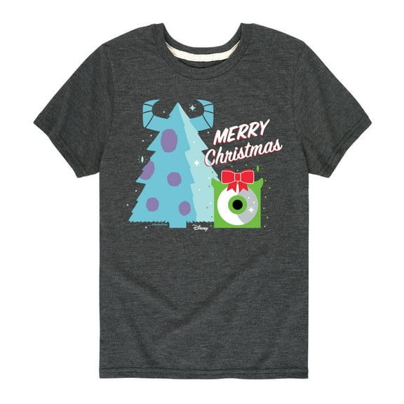 Monsters Inc - Merry Christmas Monsters Inc - Toddler And Youth Short Sleeve Graphic T-Shirt