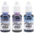 thumbnail image 2 of Jacquard Alcohol Inks 3 Pack Bundle, Sapphire Blue, Baja Blue and Passion Purple and 10X Pixiss Ink Blending Tools, 2 of 5