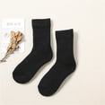 thumbnail image 3 of Uooqdmx Cold Weather Socks, Winter Socks, Fleece Socks, Snow Socks, Thick Socks for Men, Black One Size, 3 of 7