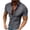 Black, variant on Grid Shirt for Men Short Sleeve Loose Button Lapel Summer Casual Front Open Shirt Black