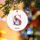 thumbnail image 1 of RKSTN christmas ornaments 2024 26 Letter Christmas Snowman Christmas Pendant - Acrylic Car Pendant Saint, 1 of 5
