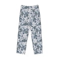 thumbnail image 4 of Xecao Lilies Flowers Men's Straight Lounge Pajama Pants: The Ultimate in Comfortable Sleepwear, 4 of 9
