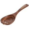 thumbnail image 4 of Masteelf Cookware Salad Serving Fork Spoon Cooking Fork Spoon Acacia Utensils Wooden Salad Sporks, 4 of 8