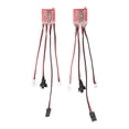 thumbnail image 4 of Esc Cepillado Bidireccional De Doble Vía, ESC Micro Cepillado 30A 2 Piezas Protección Contra Sobrecalentamiento Peso Ligero Impermeable Para Axial SCX24 1/24, 4 of 7