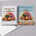 thumbnail image 4 of Wagging Tail Dachshund Celebrates Rainbow Pride Month LGBT LGBTQ+ Spiral Bound Journal Wiener Dog Lover Gifts Idea 5x7in Spiral Notebook - 01003, 4 of 5