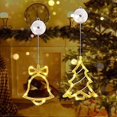 thumbnail image 1 of Christmas Lights Indoor, 10 LED Curtain Lights Warm White Battery Operated with Suction Cups, Timer, Window Fairy Lights for Christmas Decoration, Par, 1 of 4