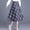 🔥 Blue, variant on Wool Blend Mid-Length High-Waist Plaid Skirt With Warm Lining, Tailored Vintage Style Pencil/A-Line For Autumn Winter Office And Layering, Soft Brushed Fabric — Winter Skirt
