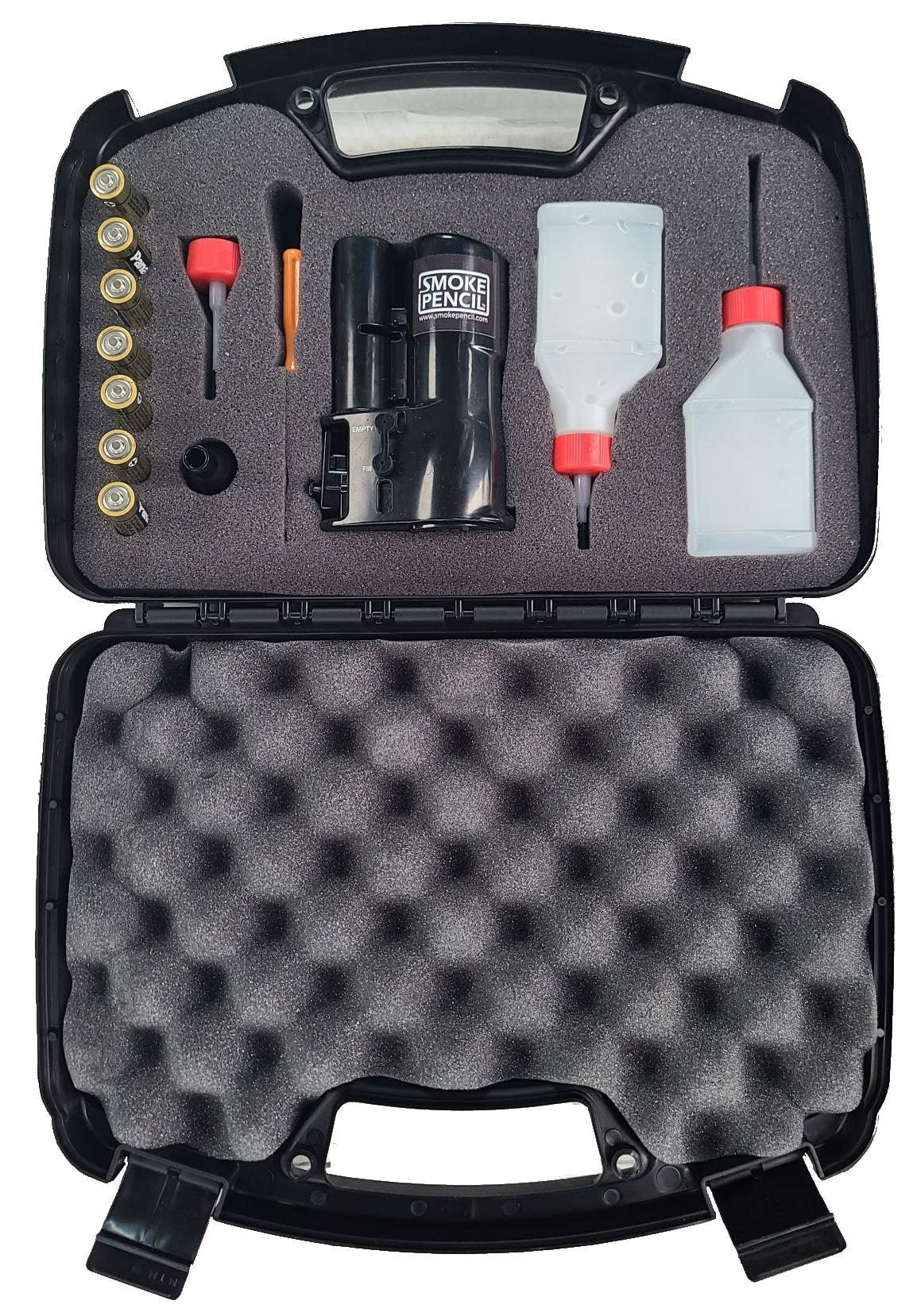 Smoke Pencil ONE Air Leak Detector Tool Kit, Handheld Smoke Draft Detector  with 3 oz Non-Toxic Fog Juice 