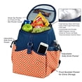thumbnail image 3 of Picnic At Ascot 537-DO Cooler Backpack - Diamond Orange, 3 of 5