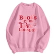 thumbnail image 3 of Women's Sweatshirts 2025 Books Are My Love Language Sweatshirt Long Sleeve Crewneck Pullover Tops Sweatshirt for Women, 3 of 6