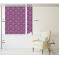 thumbnail image 5 of Ambesonne Tropical Peel & Stick Wallpaper for Home, Exotic Acrylic Flowers Art, 13"x72", Dark Magenta Slate Blue, 5 of 5
