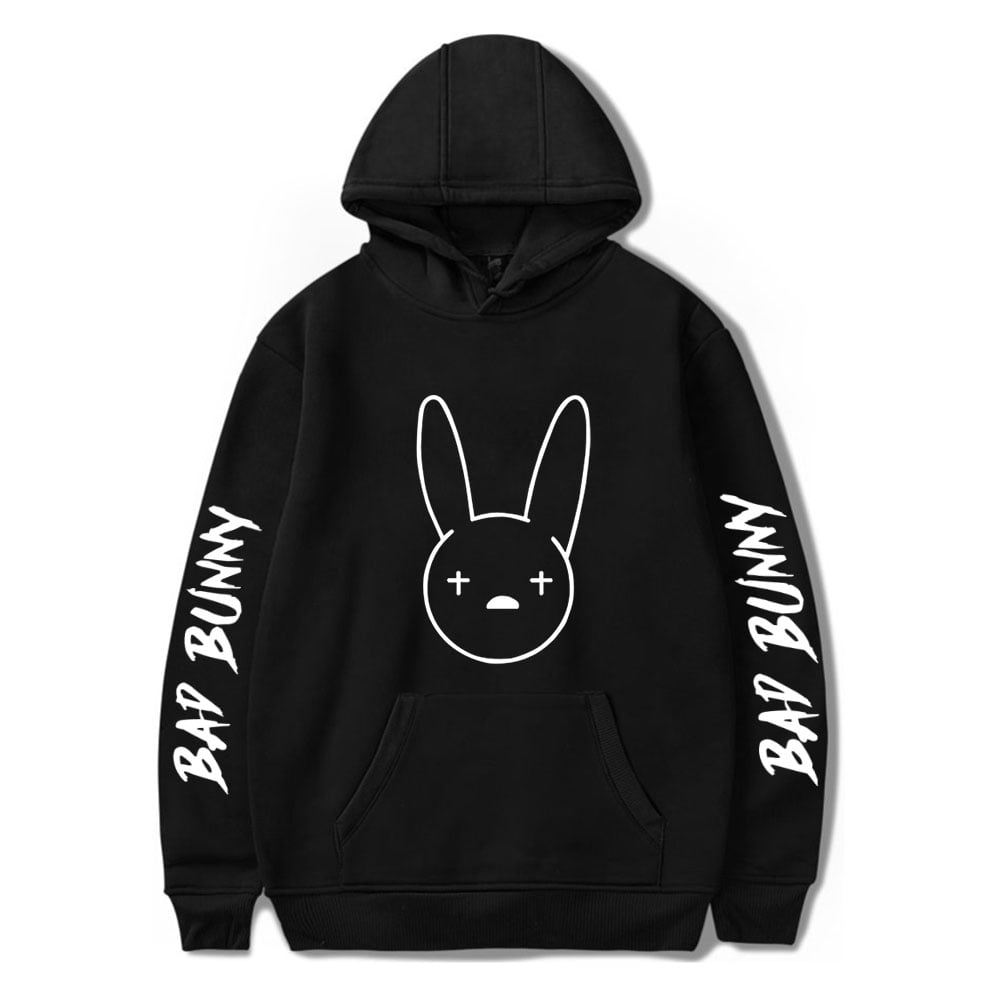 Bad Bunny Harajuku Hoodie for Men and Women Casual Streetwear Jacket for Fall and Winter in Kosovo at 80 Rating 5