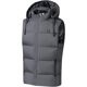 thumbnail image 1 of Abrigo calefactable para mujeres y hombres Chaqueta eléctrica Calentador corporal Chaleco calefactor con 3 calentadores (ajuste delgado), 1 of 4