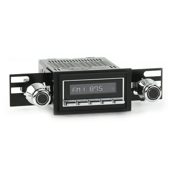 RetroRadio Compatible with 1972-76 Lincoln Continental Mark IV Features Include Bluetooth, HD, SiriusXM Ready, AM/FM LC-M4-221-55-75L5