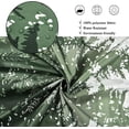 thumbnail image 4 of Sage Green Forest Shower Curtain, Pine Tree Foggy Forest Woodland Mountain Nature Bathroom Curtain Home Decor Waterproof Fabric Machine Washable with 6PCS Hooks,36" Wx72 L, 4 of 6