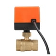thumbnail image 5 of DN15/DN20/DN25 AC Brass Electric Motorized Thread Ball Valve 2-Way 3-Wire DC 12V Solenoid Water Valve With Actuator ,Stable Performance, 5 of 6