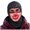 Dark Gray, variant on Funny Lips Ski Mask with Speckled Print, Balaclava with Eye Opening for Skiing and Snowboarding