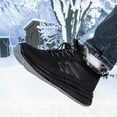 thumbnail image 6 of Men's Sneakers Winter Walking Shoes Thermal Insulated Comfortable Athletic Sneakers With Arch Support Non Sole For Outdoor Hiking Daily Casual Wear Lightweight Breathable Design, 6 of 7