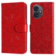 thumbnail image 1 of For Honor 400 Case Sunflower Imprint Leather Wallet Phone Cover - Green, 1 of 5