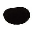thumbnail image 2 of 3-PC Black BS6 Bathroom Rug Set NON-SLIP Bath Rug 17"x28", Contour Rug 17"x17" and Toilet Seat Lid Cover 18"x18" with Non-Skid Rubber Back, 2 of 5