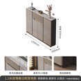 thumbnail image 1 of Gabinete De almacenamiento De diseño a prueba De agua, aparador De cocina De pie estrecho, cajones, decoración De entrada, 1 of 4