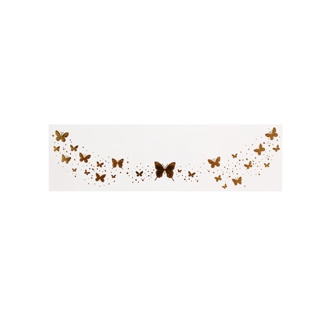 Gold Stamping Stickers European And American Glitter Star Butterfly Party Stage Performance Freckle Stickers