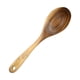 thumbnail image 4 of Cubiertos de madera, utensilios portátiles para servir alimentos, cuchara de ensalada reutilizable de mango largo, 4 of 9