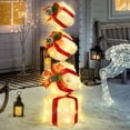 thumbnail image 1 of Set de 4 Cajas de Regalo Iluminadas Navideñas COVFEVER de 1.1 m con LED, 1 of 7