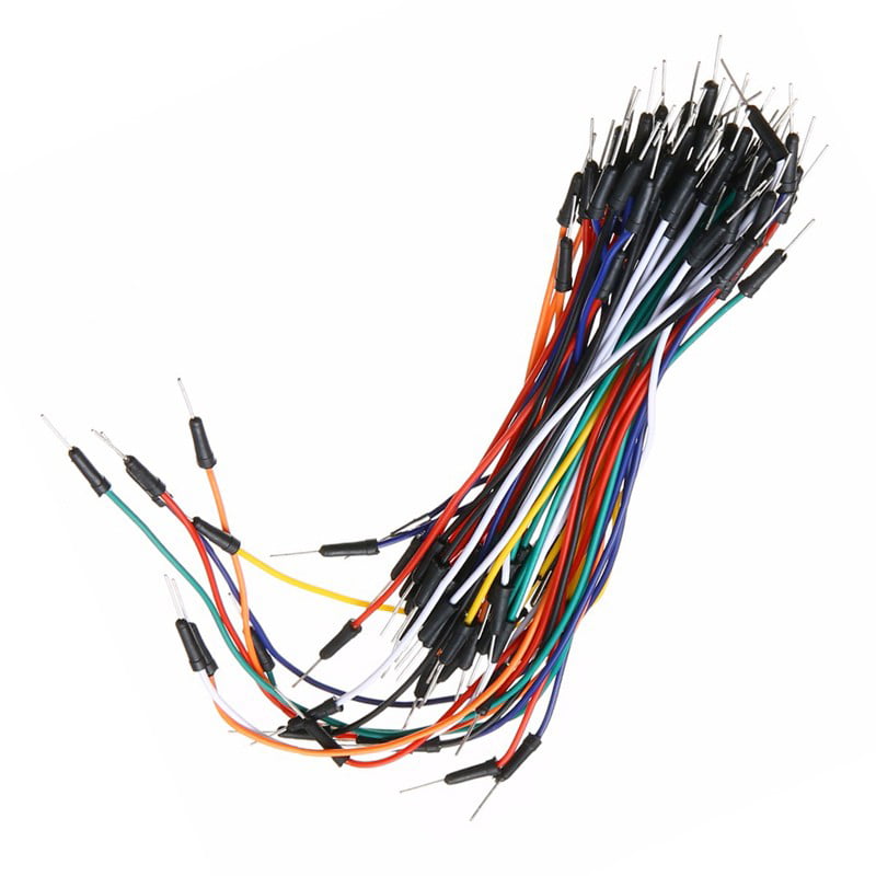 65pcs male to male solderless flexible breadboard jumper cable wires arduinoBS 