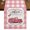 Pink, variant on Table Runners 48 Inches Long Dress Scarves, Pink Valentine's Day Farmhouse Kitchen Table Runner, Short Coffee Tablerunners, Floral Love Heart Truck Romantic 13x48 Inch