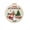E, variant on Christmas Beginners Embroidery Kit for adults , DIY Cross Stitch Set with Pre-Printed Fabric Hoop Floss Needles, christmas crafts, A