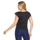 thumbnail image 3 of Blusa Para Mujer Con Aplicación En Manga Corta Color Negro Moda Casual 330722 negro G INCÃGNITA 330722, 3 of 5