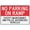 Warning Sign 1, variant on No After Hours Parking Sign 8"x12" Safety Restriction Alert Attention Caution Warning Notice Aluminum Metal Tin, After Hours Parking Ban Marker