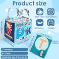 thumbnail image 3 of HUASHENG 26Pcs Alphabet Cards Soft Letter Early Educational Toy With Storage Bag Interactive ABC Cards Washable Soft Letter Cards Cloth Alphabet Tiles For Toddlers 13 Years Old, 3 of 5
