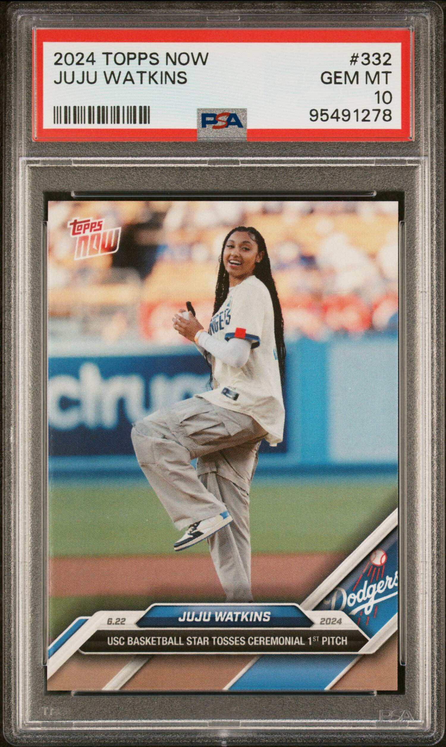 PSA10 vsスキーンズ topps now 2024 #264 Topps① PSA10 大谷翔平vsスキーンズ topps now 2024 #264