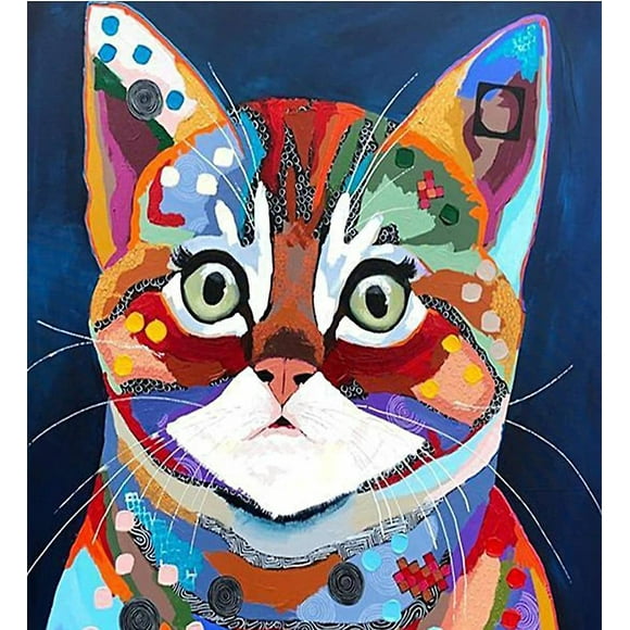 5d Diamond Painting Kit for Adults Diamond Painting Kits Cat Diamond Art Kits for Adults