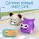 thumbnail image 3 of Coche de control remoto para bebé 1:32 dibujos animados con pista de animales, 3 of 5
