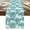 Green, variant on Turquoise Palm Tree Summer Table Runner Beach Tropical Coastal Tablerunners 13 x 36 Inch, Table Decorations Tabletop Scarf for Summer Gathering Holiday Farmhouse Kitchen Dining Decor