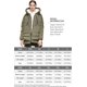 thumbnail image 5 of Chaqueta de plumón gruesa para mujer, parka con capucha, abrigo largo acolchado para invierno, 5 of 5