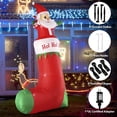 thumbnail image 4 of Papá Noel inflable de Navidad SHDEJTG de 10 pies con luz LED, 4 of 7