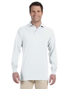 Tri-Mountain Men/'s Big And Tall Long Sleeve Rib Collar Polo Shirt K145LS-Tall