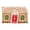 B, variant on Christmas Gingerbread Welcome Doormat for Front Door, 40x60cm Anti-Slip Mat, Holiday Decoration Rug for Indoor Outdoor Use