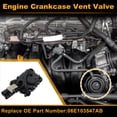 thumbnail image 2 of Válvula de Ventilación del Cárter PCV de Unique Bargains No.06E103547AB Separador de Aceite de la Válvula de Ventilación del Cárter del Motor Reemplaza para AUDI Q5 2013-2017 para AUDI S4 2013-2016, 2 of 7