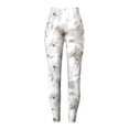 thumbnail image 5 of felwors High Waisted Yoga Pants for Workout, Solid Color Tummy Control Running Leggings for Women, Fashion Clubwear Tights White for Size XXL, 5 of 6
